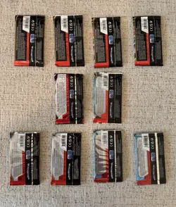 10x Sealed Lot English Pokemon Packs - Paldean Fates, Mega Evolution & More - Image 2