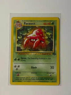 Parasect 41/64 Jungle WOTC Non Holo Pokemon card TCG - Image 1