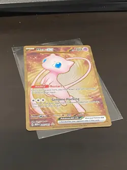 Pokemon TCG Mew ex - (151 Metal Card) 205/165 Sv: Scarlet & Violet 151 Regular - Image 5