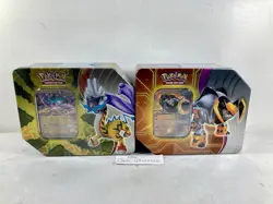 (LOT OF 2) Pokemon TCG Paradox Destinies Tins Iron Boulder & Raging Bolt EX NEW! - Image 1