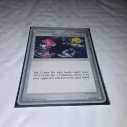 Pokemon Time-Space Distortion Secret Rare Holo 124/123 Mysterious Treasures 2007 - Image 4