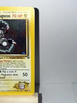 Pokemon TCG Lt. Surge's Magneton Gym Heroes 8/132 Holo Unlimited Rare - Image 4