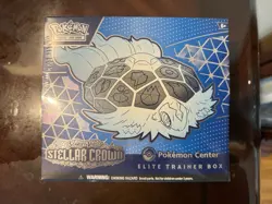 Pokemon Center ETB Stellar Crown Elite Trainer Box Sealed - Image 1