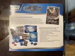 Pokemon Center ETB Stellar Crown Elite Trainer Box Sealed - Image 2