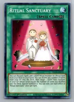 Ritual Sanctuary #DLCS-EN112 Dragons of Legend: The Complete Series G37 - Image 1