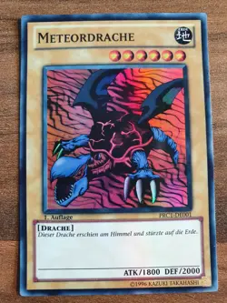 Yu-Gi-Oh! PRC1-DE001 Meteordrache Super Rare NM 1st Ed - Image 1