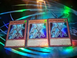 3x Full-Speed Warrior 1st Edition Ultra Rare L5DD-ENY01 Yu-Gi-Oh! - Image 1
