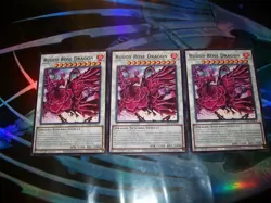 3x Ruddy Rose Dragon 1st Edition Common L5DD-ENA32 Yu-Gi-Oh! - Image 1