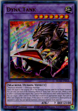 Dyna Tank BLCR-EN018 - Yugioh Crystal Revenge1st Edition Ultra Rare NM or Better - Image 1