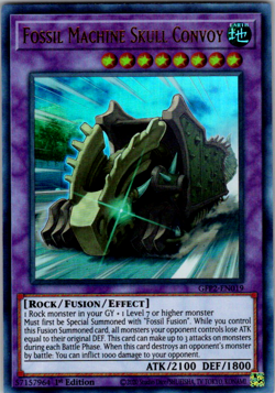 Fossil Machine Skull Convoy - GFP2-EN019 - Ultra Rare - Yugioh 1st Edition NM - Image 1