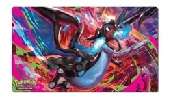 Mega Charizard X Board Game Pokemon Playmat Card Play Mat TCG CCG Pad Mousepad - Image 1