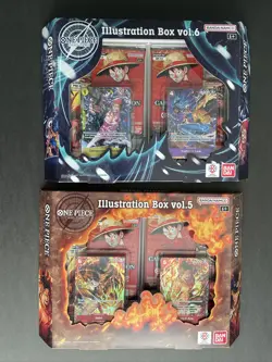 One Piece Card Game: Illustration Box (IB-05) Vol.5 x2 and Vol.6 x2 Sealed! 🔥 - Image 4