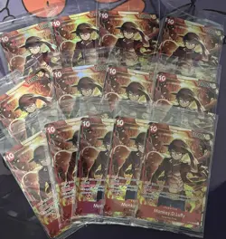 One Piece TCG Treasure Booster Set Monkey D Luffy ST10-006 Promo Sealed x13 - Image 1