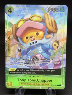 ONE PIECE TCG STARTER ST29-007 TONY TONY CHOPPER C ALT ART - ENGLISH - Image 1