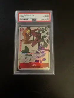 One Piece Sanji Gift Collection 2023 Alt Art Psa 10 - Image 1