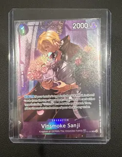 Vinsmoke Sanji OP10-063 Alternate Art Rare Royal Blood One Piece NM - Image 1