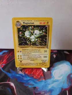 Pokemon TCG Magneton Fossil Card 26/62 Regular 1999 Wizards Base Set - Image 1