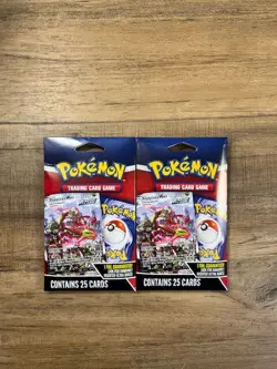 Pokemon TCG Pack with 1 Foil Card Guaranteed Two Packs. New & Sealed - Image 1