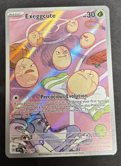 Exeggcute 192/191 Surging Sparks (SSP) NM Illustration Rare Pokemon Card - Image 1
