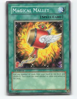 Magical Mallet #SD09-EN027 1st Edition Yugioh Card - Image 1
