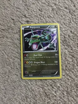 Pokemon TCG Rayquaza EX Holo Rare Black Star Promo Card XY141 - Image 1