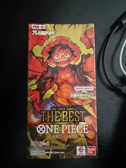 **Sealed Japanese PRB-01 One Piece Card Game The Best Booster Box (US Seller)** - Image 1