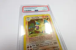 PSA 6 EX MT MINT 1999 Pokemon 4/108 Holo Charizard Base Set Card #57210B - Image 2