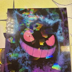 Cracked Ice Holo Gengar Database Non-TCG Pokemon Card - Image 3