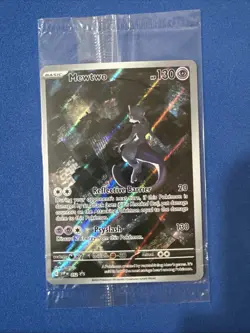 Pokemon Mewtwo 052 Scarlet & Violet Promo Holo Card Sealed - Image 1