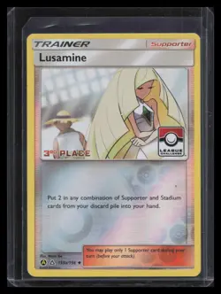 Lusamine League & Championship Cards #153a/156 3rd Place - Image 1