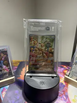 Eevee Full Art Holo Illustration Twilight Masquerade Rare Card 188/167 TAG 9 - Image 1