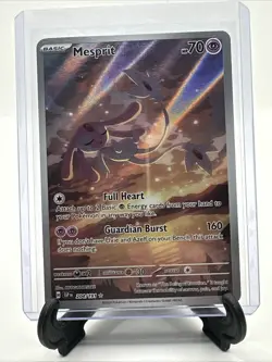Pokemon TCG Mesprit Illustration Rare Holo Card 204/191 Sv08: Surging Sparks - Image 1