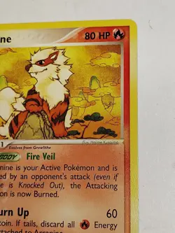 Pokemon Card - Arcanine Sandstorm 15/100 Rare - Image 3