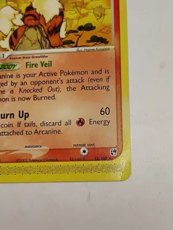 Pokemon Card - Arcanine Sandstorm 15/100 Rare - Image 4