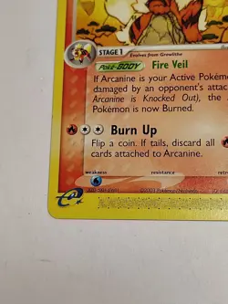 Pokemon Card - Arcanine Sandstorm 15/100 Rare - Image 5