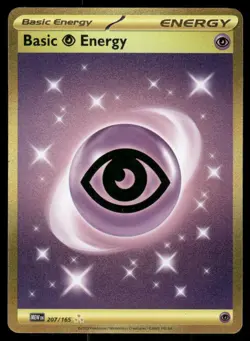 Pokemon Cards Basic Psychic Energy 207/165 151 Hyper Rare NM - Image 1