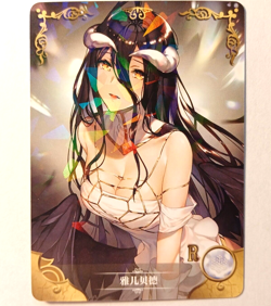 Goddess Story CCG Anime Waifu Card - Albedo - Overlord - Image 1