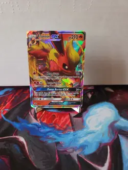 Pokemon TCG Flareon GX Black Star Promo Holo Card SM171 - Image 1