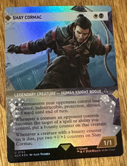MTG Assassin's Creed, Shay Cormac - Borderless Foil - Image 1