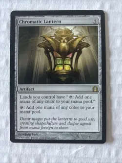 Chromatic Lantern, MGT, Modern Horizons 3, Magic the Gathering, 285 - Image 1