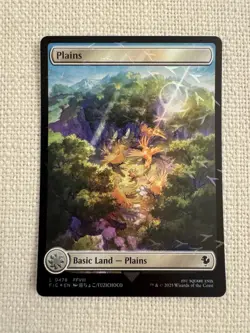 Plains L0478 FIC Chocobo Track Foil Magic the Gathering: Final Fantasy MTG NM - Image 1