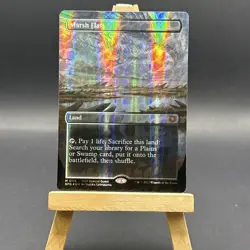 Marsh Flats (Borderless) (Dragonscale Foil) Special Guests Foil - Image 1