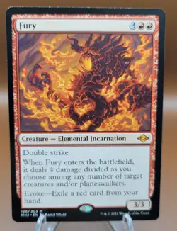 Fury x1 MTG Modern Horizons 2 Magic Near Mint NM English - Image 1