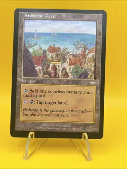 Rishadan Port (Mercadian Masques - MMQ) Vintage MTG - Light Play - Listing #2 - Image 1