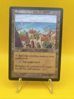 Rishadan Port (Mercadian Masques - MMQ) Vintage MTG - Light Play - Listing #1 - Image 1