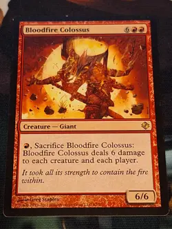 Bloodfire Colossus Duel Decks: Venser vs. Koth Magic the Gathering MTG - Image 1