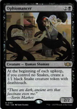MTG Ophiomancer (193) | NM | Commander: Tarkir: Dragonstorm {TDC} - Image 1