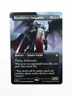 Bloodthirsty Conqueror (Borderless) Foundations Regular - Image 1