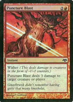 MTG - Eventide - Puncture Blast - Foil - NM - Image 1