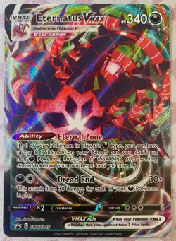 Eternatus VMAX SWSH045 LP - Sword & Shield Promo Pokemon TCG English - Image 1